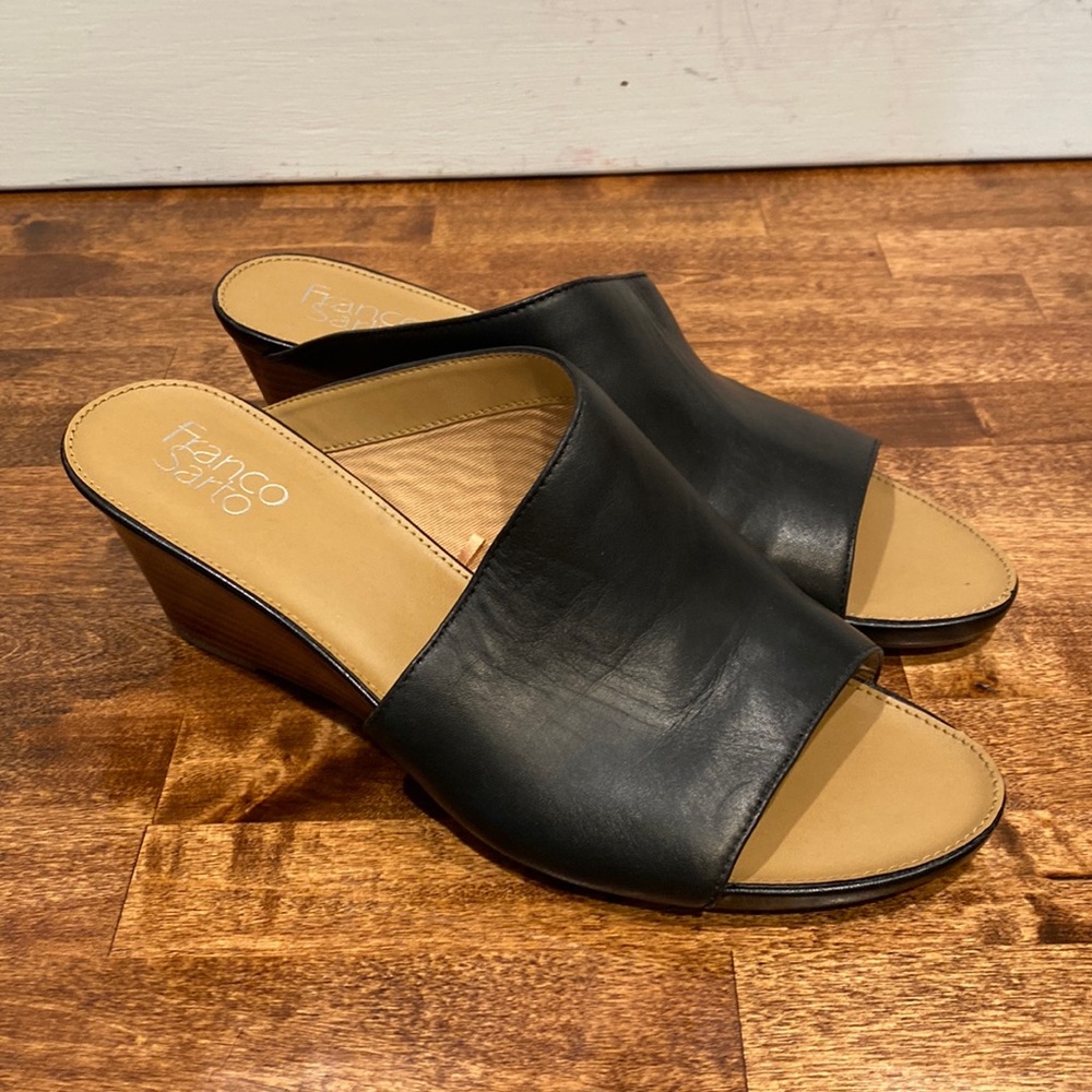 Franco Sarto Leather sandals Size 10
